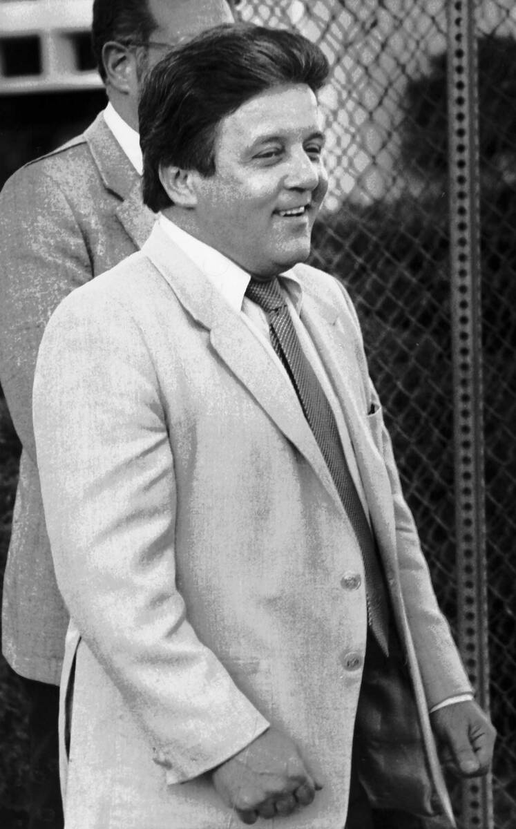 News Mobster Tony The Ant Spilotro in an April 8 1986 photo R J file photo News--Mobster ...
