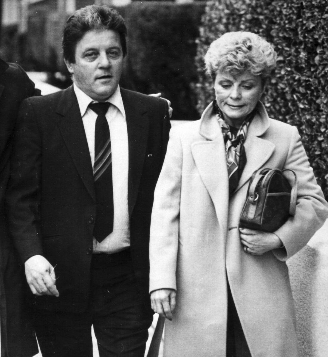 Anthony Spilotro, shown with his wife Nancy at his racketeering trial in Las Vegas in 1986. ( S ...