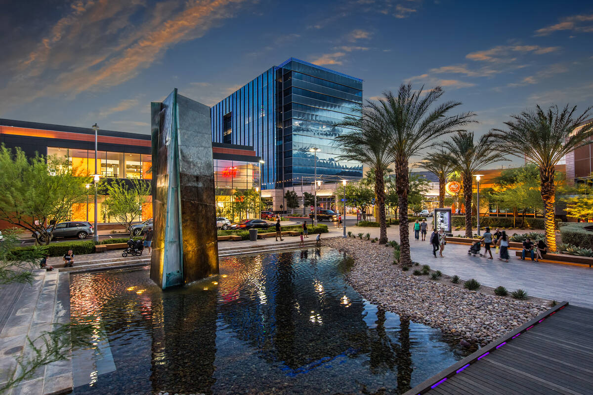 Downtown Summerlin is in the center of the master planned community. (Howard Hughes Corporation)