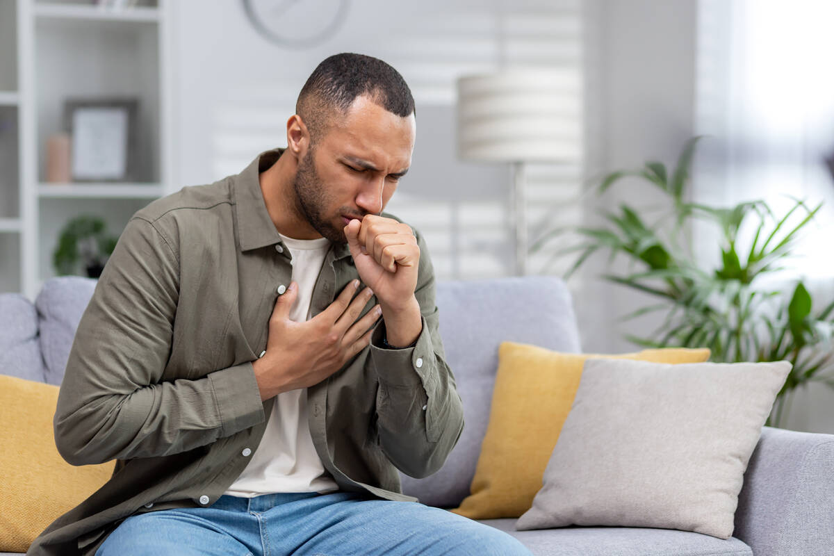 While it is normal for a cough to last for a couple of weeks because of things such as bronchit ...
