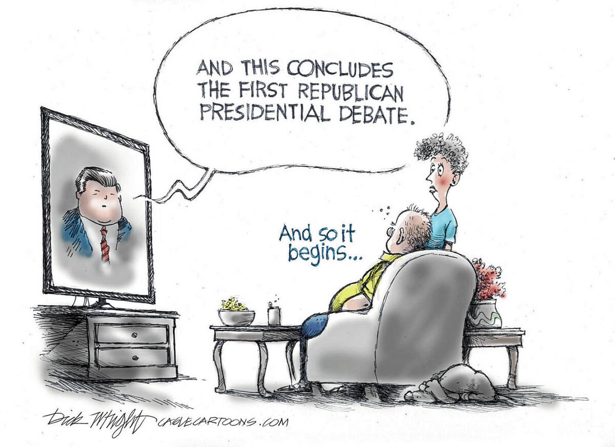 (Dick Wright/PoliticalCartoons.com)