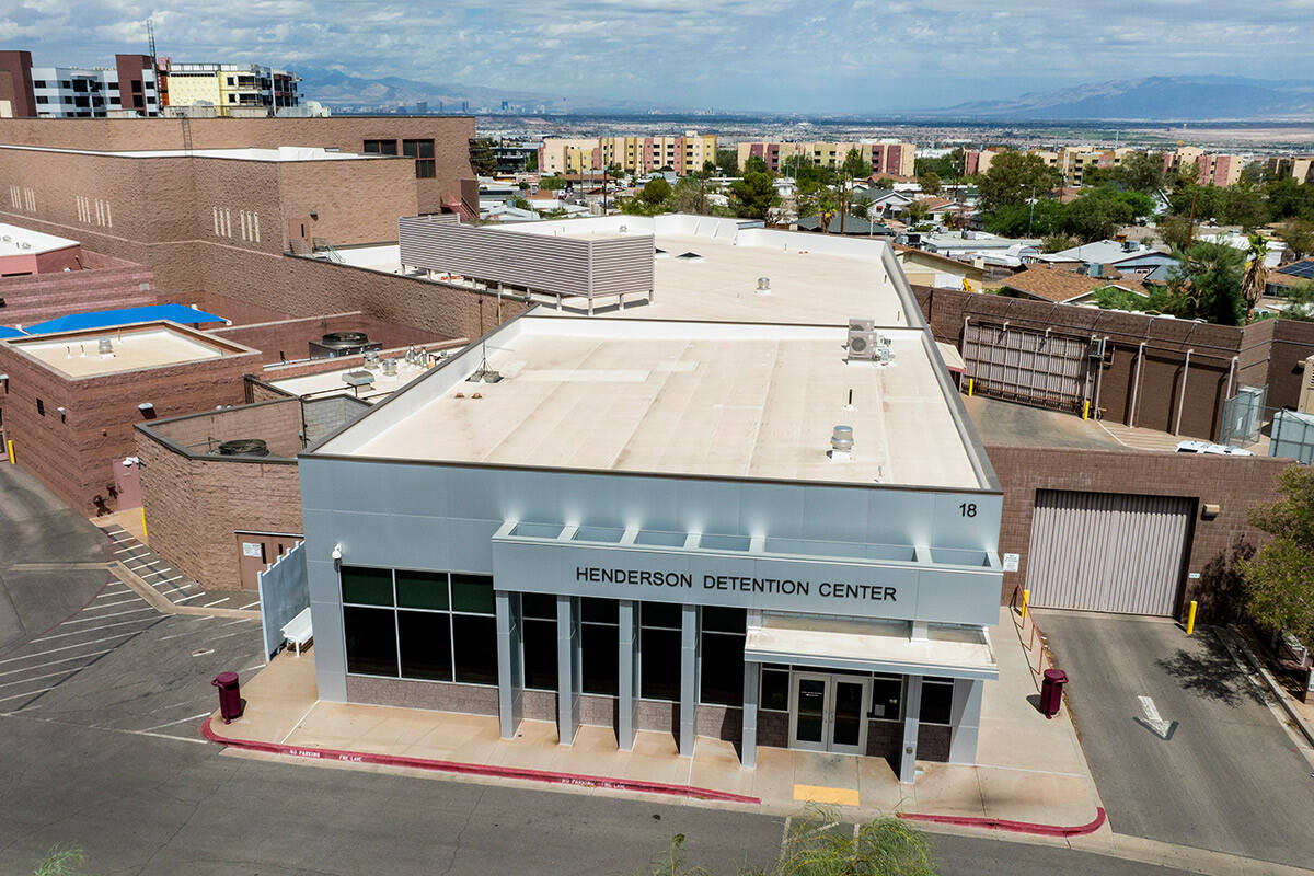 The Henderson Detention Center, located at 18 East Basic Road, is seen, on Thursday, Aug 10, 20 ...