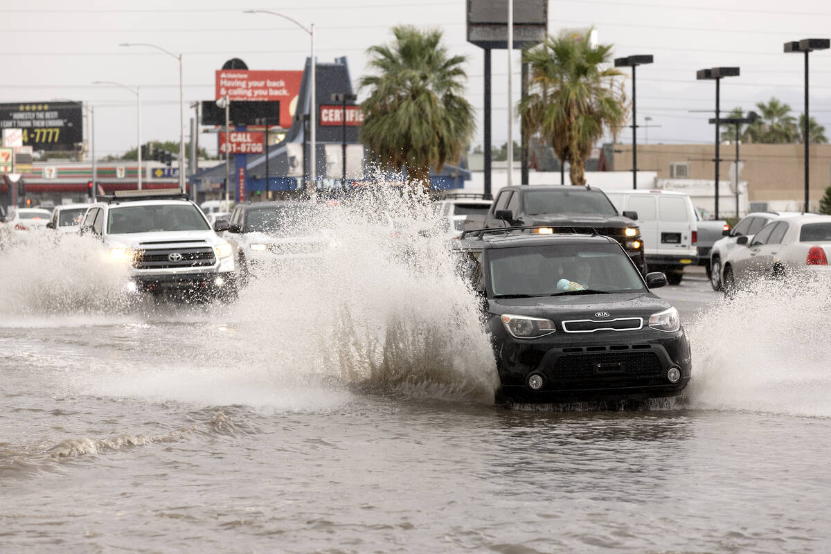 Most of Clark County under flash flood watch for Labor Day weekend Las Vegas Weather Local