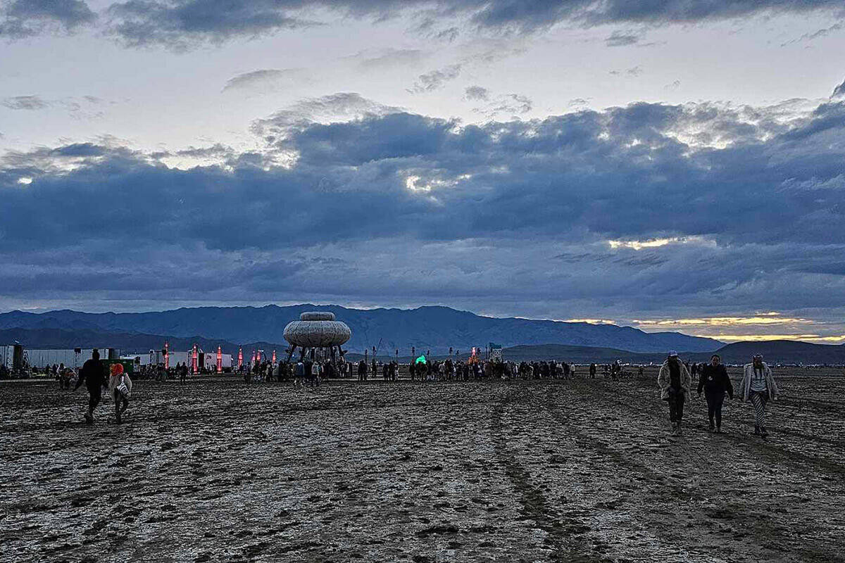 The Burning Man festival on Sept. 2, 2023. (Becky Steele)