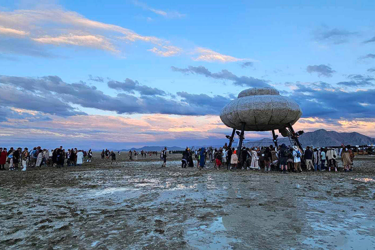 The Burning Man festival on Sept. 2, 2023. (Becky Steele)