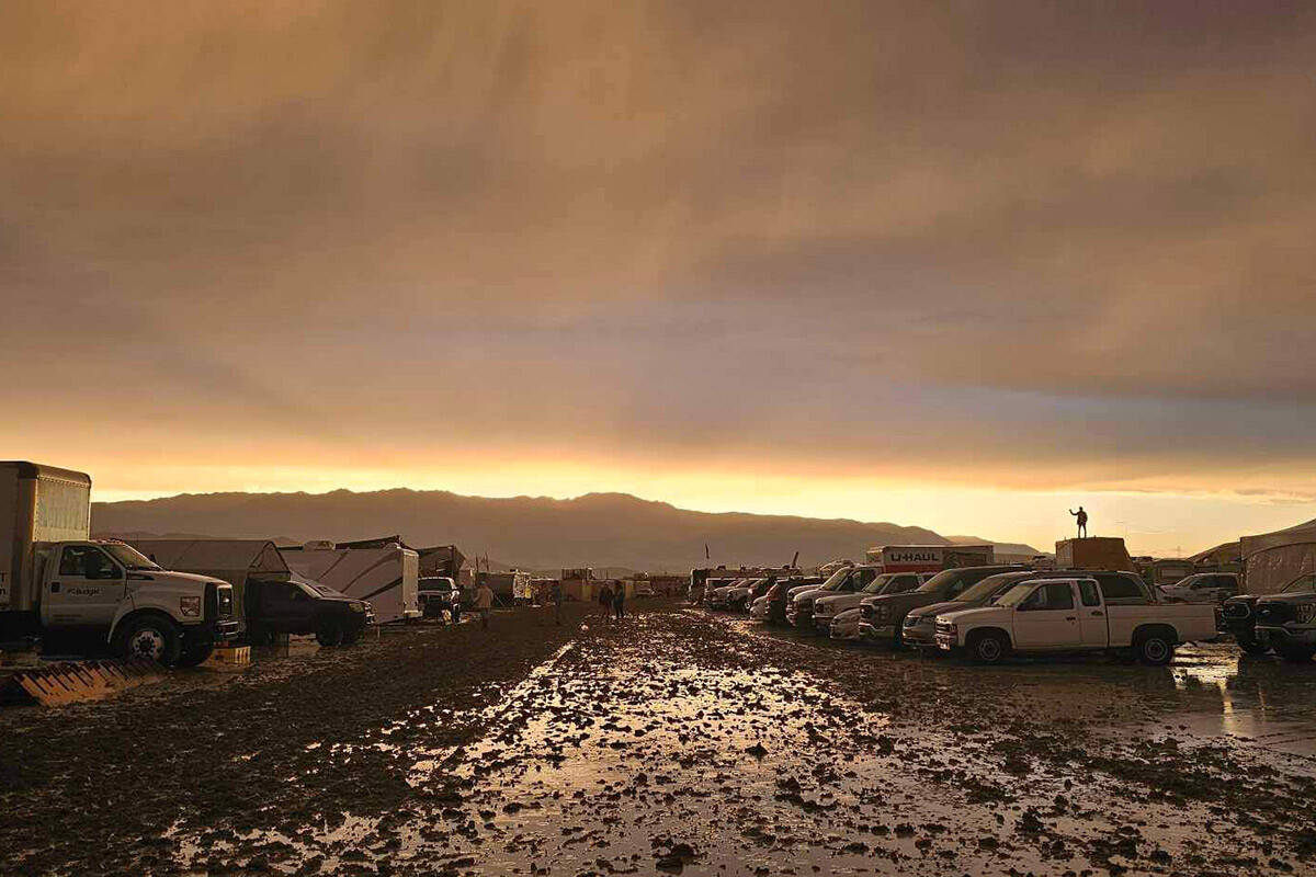 The Burning Man festival on Sept. 2, 2023. (Becky Steele)