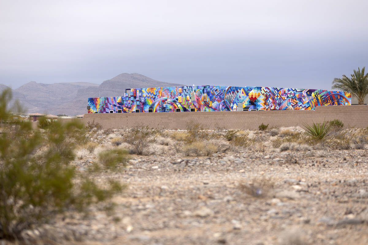 The former home of Brandon Bowsky, which has a large mural painted on two sides, is shown on We ...