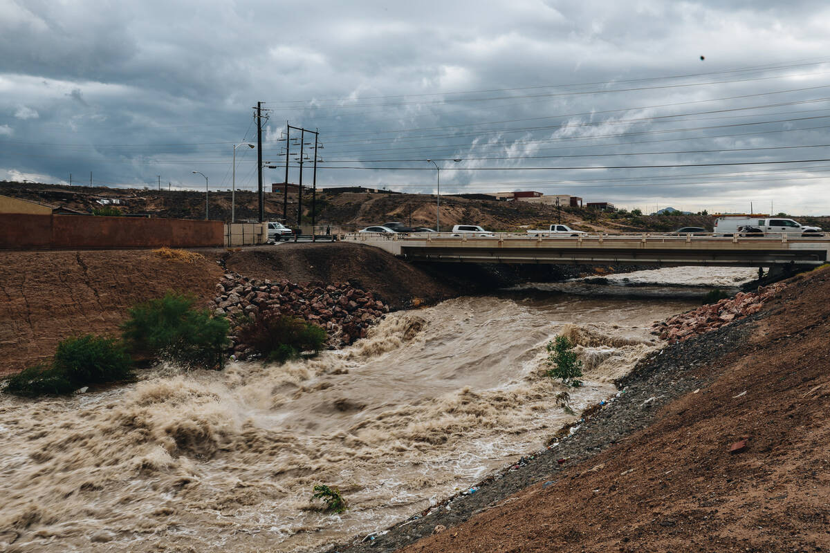 Storms cause major flooding in parts of Las Vegas