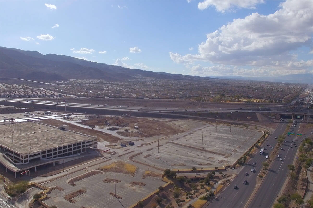 The old Fiesta Henderson site on Interstate 11 and the 215 Beltway. (City of Henderson)