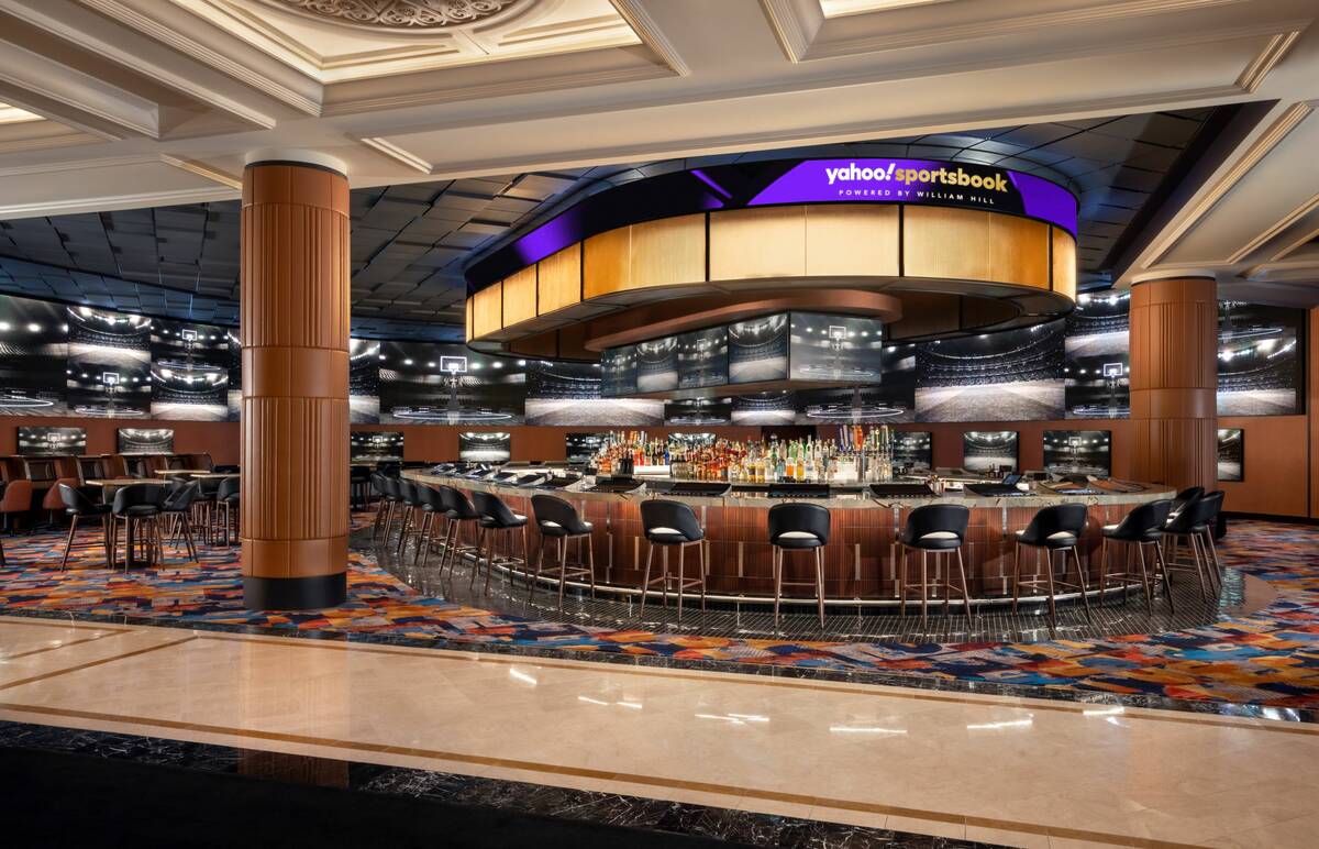 Yahoo Sportsbook at The Venetian. (The Venetian Resort Las Vegas)