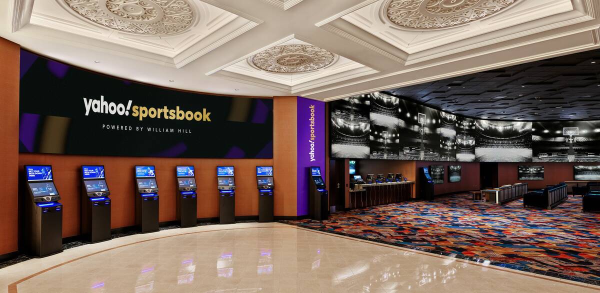 Yahoo Sportsbook at The Venetian. (The Venetian Resort Las Vegas)