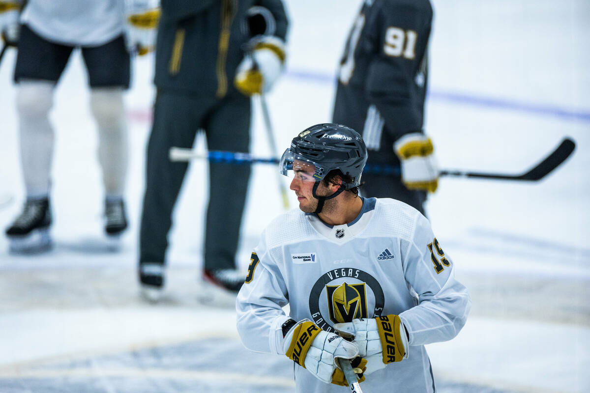 A new No. 19 in town: Brendan Brisson competing for Golden Knights