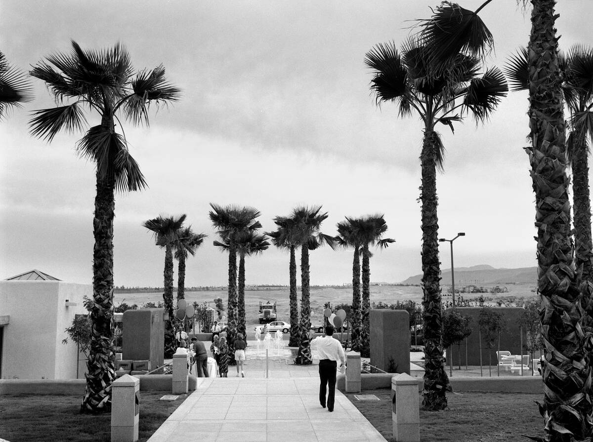 The Hills Park grand opening in the Fall of 1990, which opened before residents moved in to giv ...