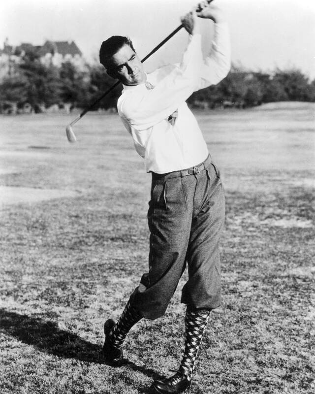 Howard Hughes golfing. Photo courtesy of Howard Hughes Corporation