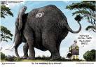 CARTOON: This is the tail wagging the elephant