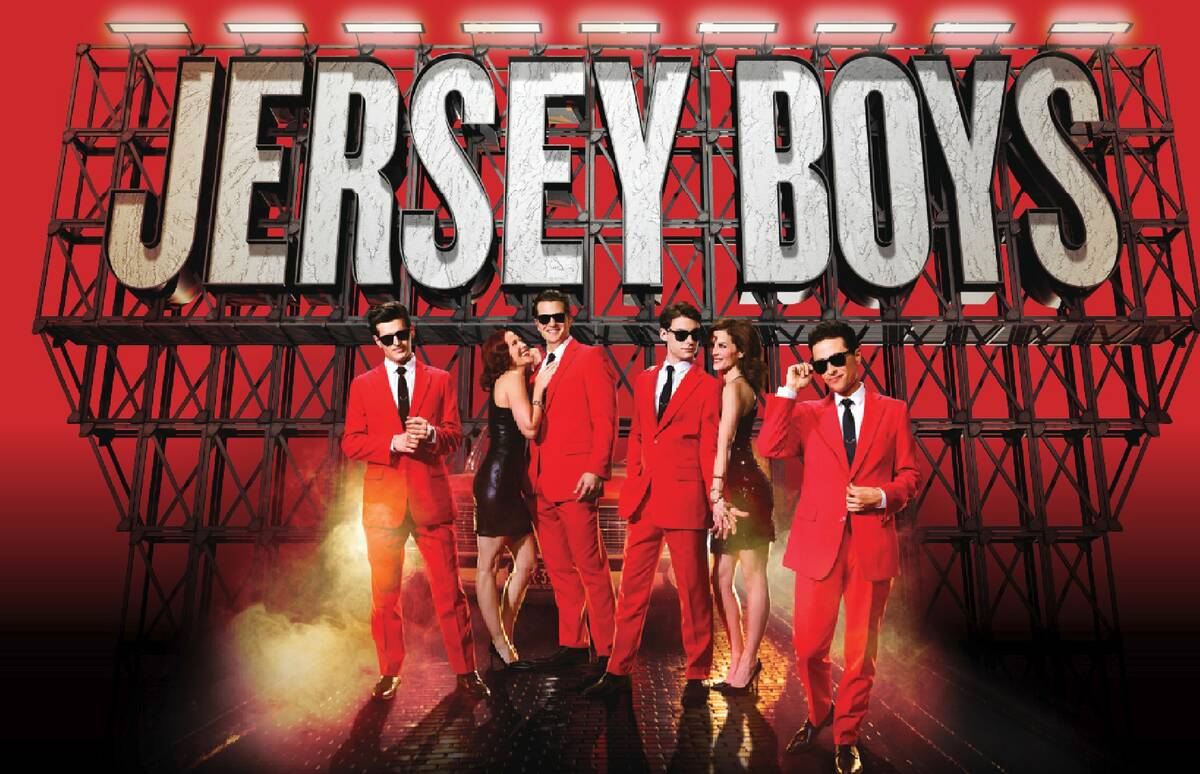 The "Jersey Boys" promotional image for the new production opening in December at Orleans Showr ...