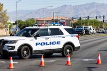 North Las Vegas Police Department (Bizuayehu Tesfaye/Las Vegas Review-Journal) @bizutesfaye