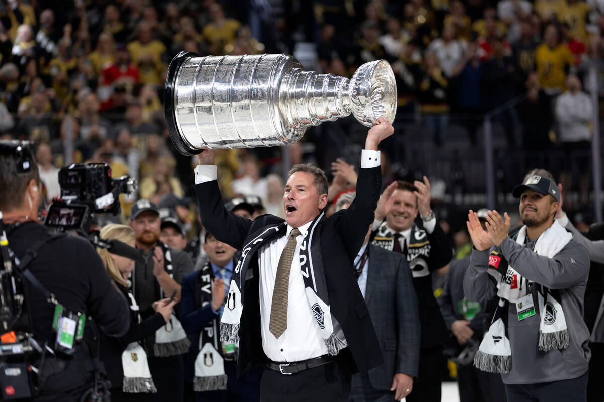 Golden Knights Bruce Cassidy thinks team can win Stanley Cup again Golden Knights Sports