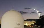 Aliens over Las Vegas? Nope. It was only a rocket launch