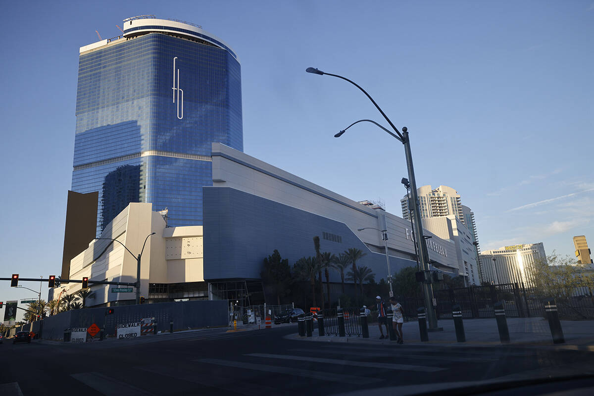 Fontainebleau Las Vegas is seen Thursday, July 13, 2023, in Las Vegas. (Las Vegas Review-Journa ...