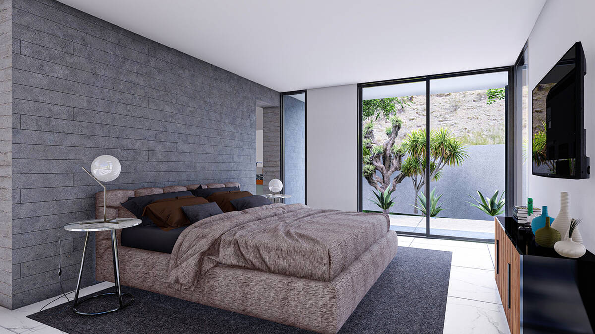 A guest room. (The Dean Sipe Group)
