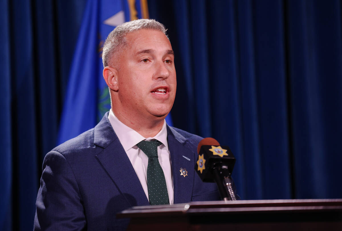 Metro Deputy Chief Nick Farese addresses the media at a press conference regarding developments ...