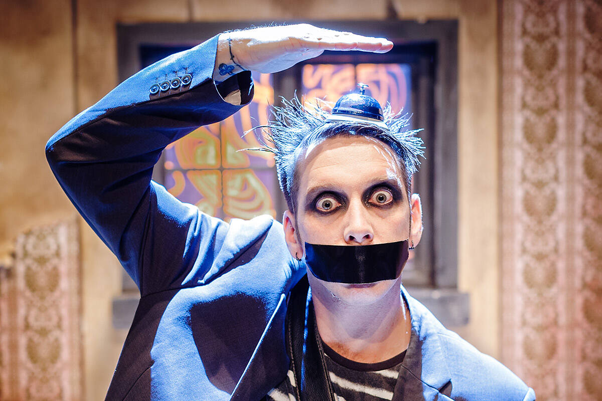 Tape Face opens at Underground Theater at MGM Grand on Sept. 1. (Colin Boulter)