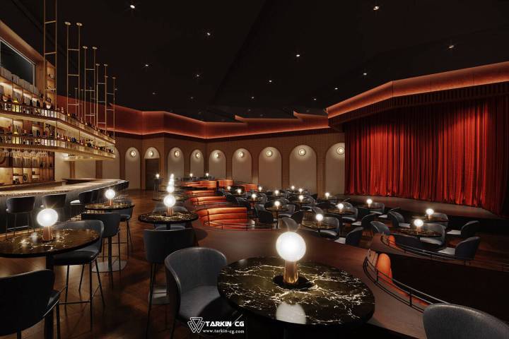 New renderings show the planned renovations inside the historic Huntridge Theater. (Huntridge T ...