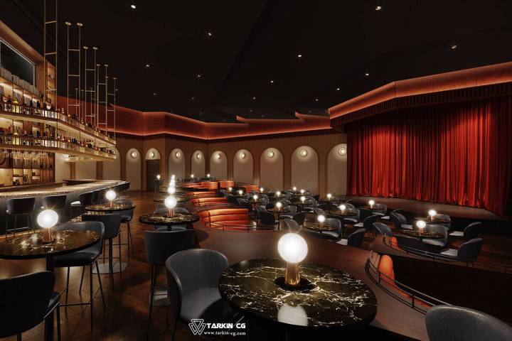 New renderings show the planned renovations inside the historic Huntridge Theater. (Huntridge T ...