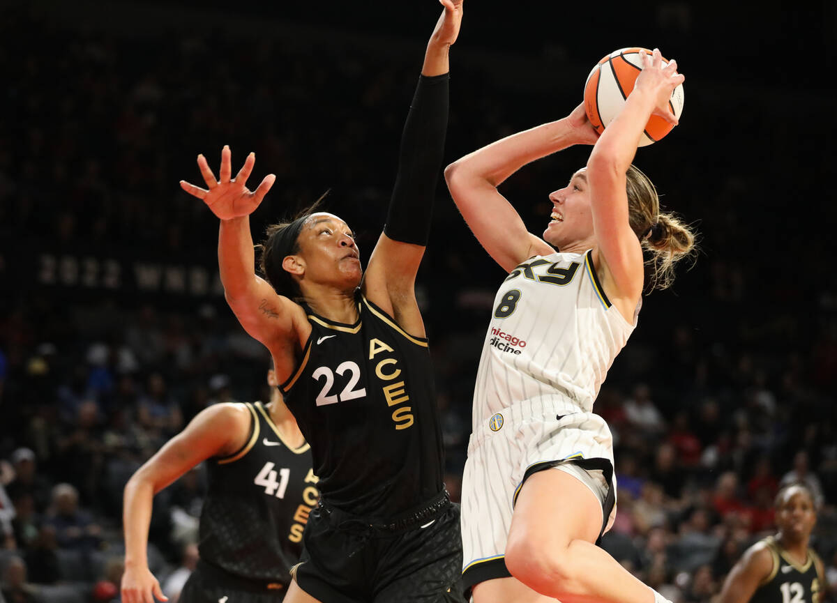 Aces' A'ja Wilson repeats as WNBA Defensive Player of the Year