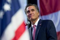 Mitt Romney. (Leah Hogsten/The Salt Lake Tribune via AP, File)