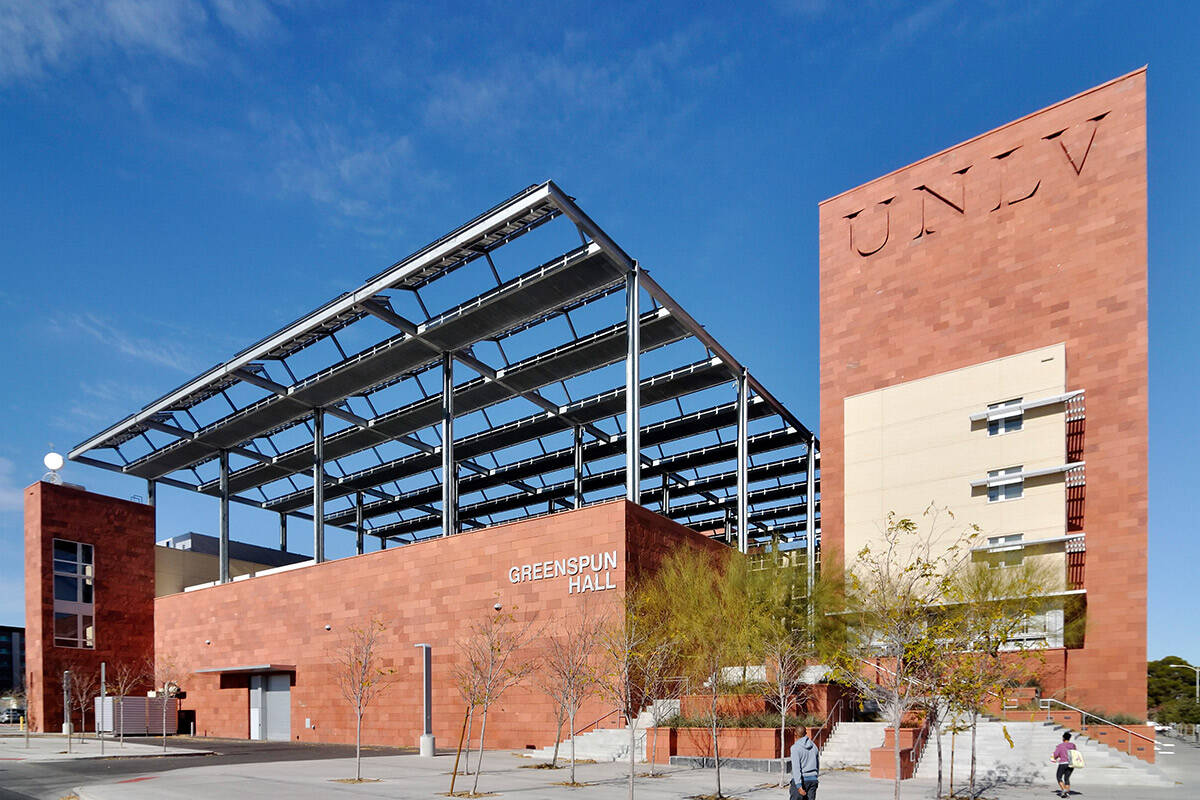 UNLV's Greenspun College of Urban Affairs, 4504 S. Maryland Parkway, Las Vegas (Las Vegas Revie ...