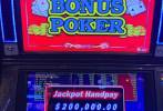 Off-strip slot poker player collects $200K