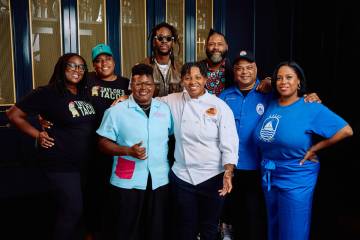 The chefs and owners of Black-owned restaurants participating in the Pepsi Dig In Restaurant Ro ...
