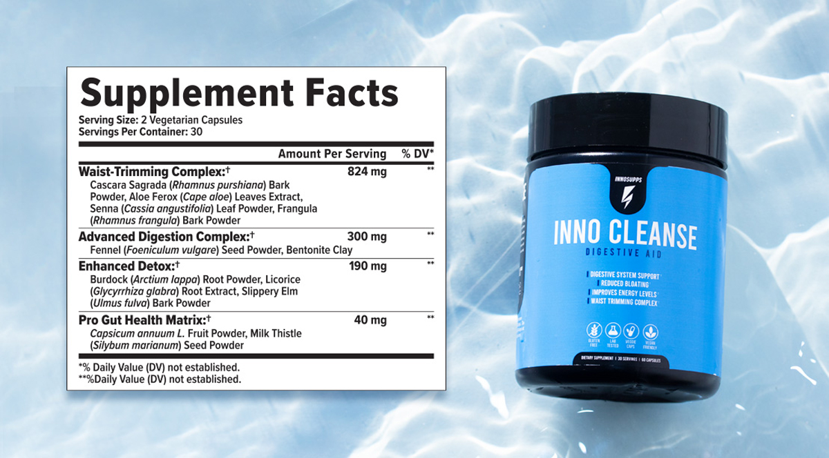 Inno Supps Inno Cleanse Review No More Constipation or Bloat!