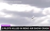 California pilots identified after fatal air race crash in Reno
