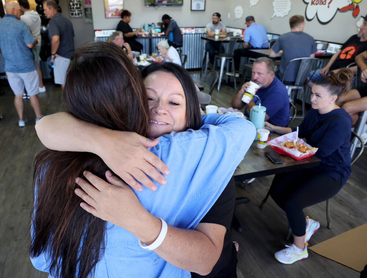 Tracey Robbins, mother of 20-year-old Quinton Robbins, who died from the Route 91 Harvest festi ...