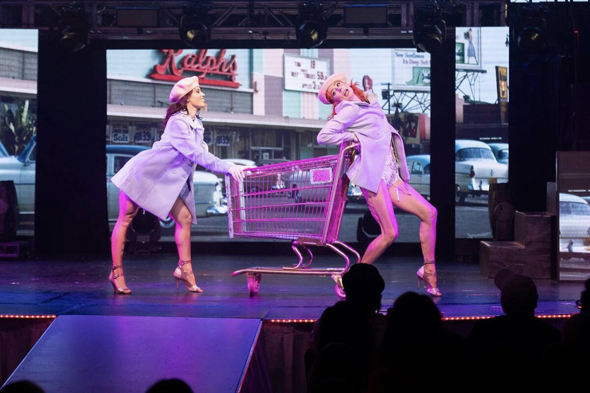A scene from " “Lady Like – A Retro Modern Burlesque Show,” which is opening Oct. 28, 202 ...