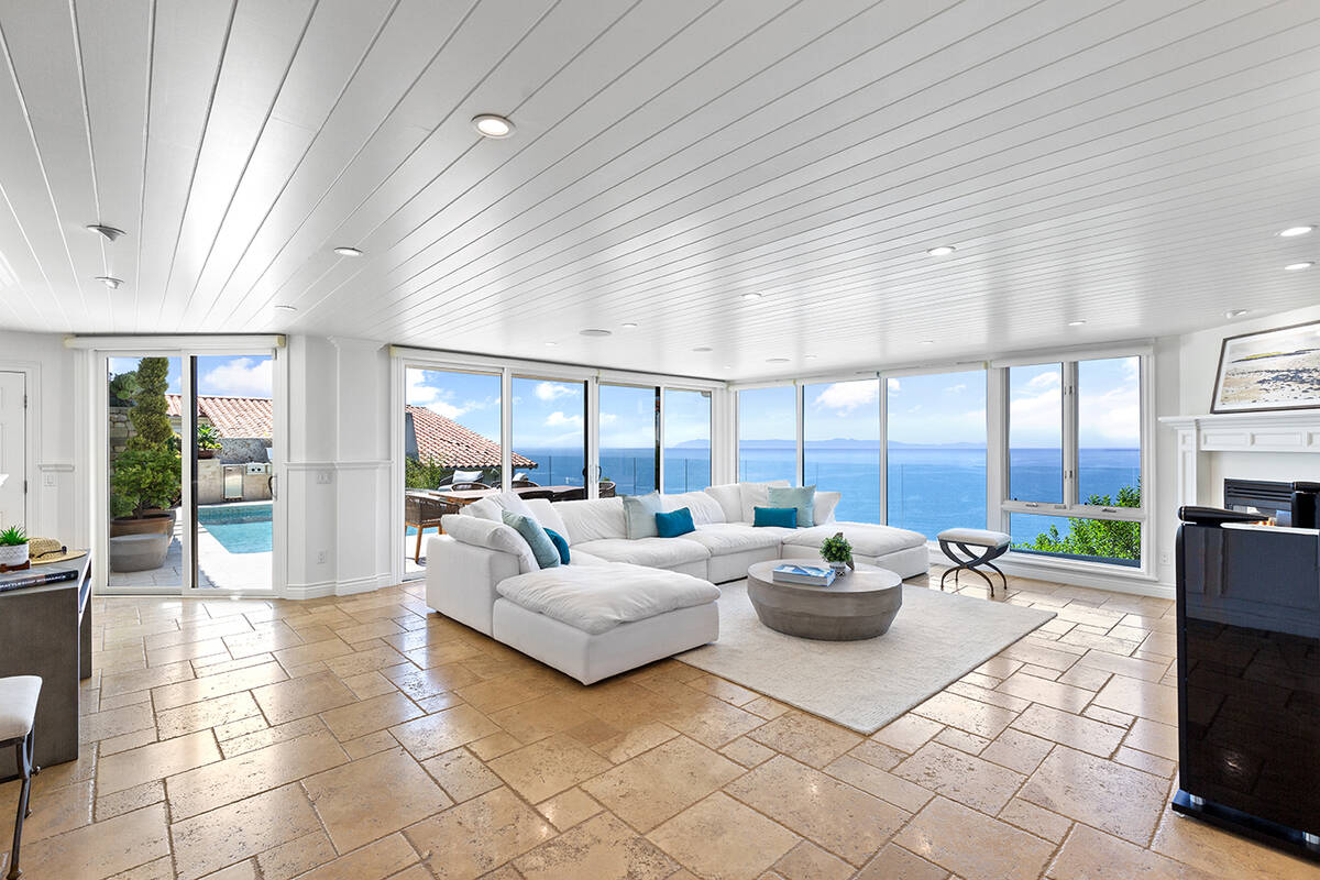 The home has views of the ocean. (Marx Real Estate Group)