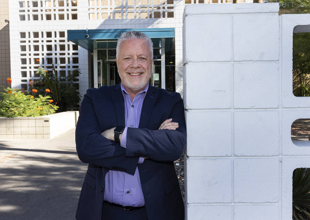 John Waldron, director of The Gay and Lesbian Community Center, poses for photo outside of the ...