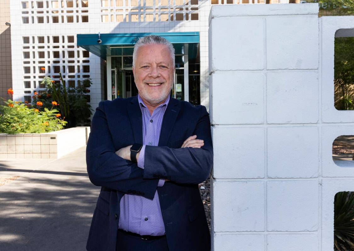 John Waldron, director of The Gay and Lesbian Community Center, poses for photo outside of the ...