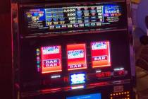 A player at Caesars Palace won a $277,900 jackpot playing slots Wednesday, Oct. 4, 2023, in Las ...