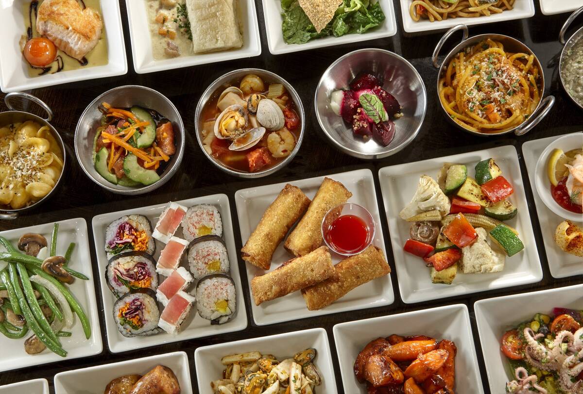 A collection of small plates at Wicked Spoon at The Cosmopolitan of Las Vegas. (Cosmopolitan)