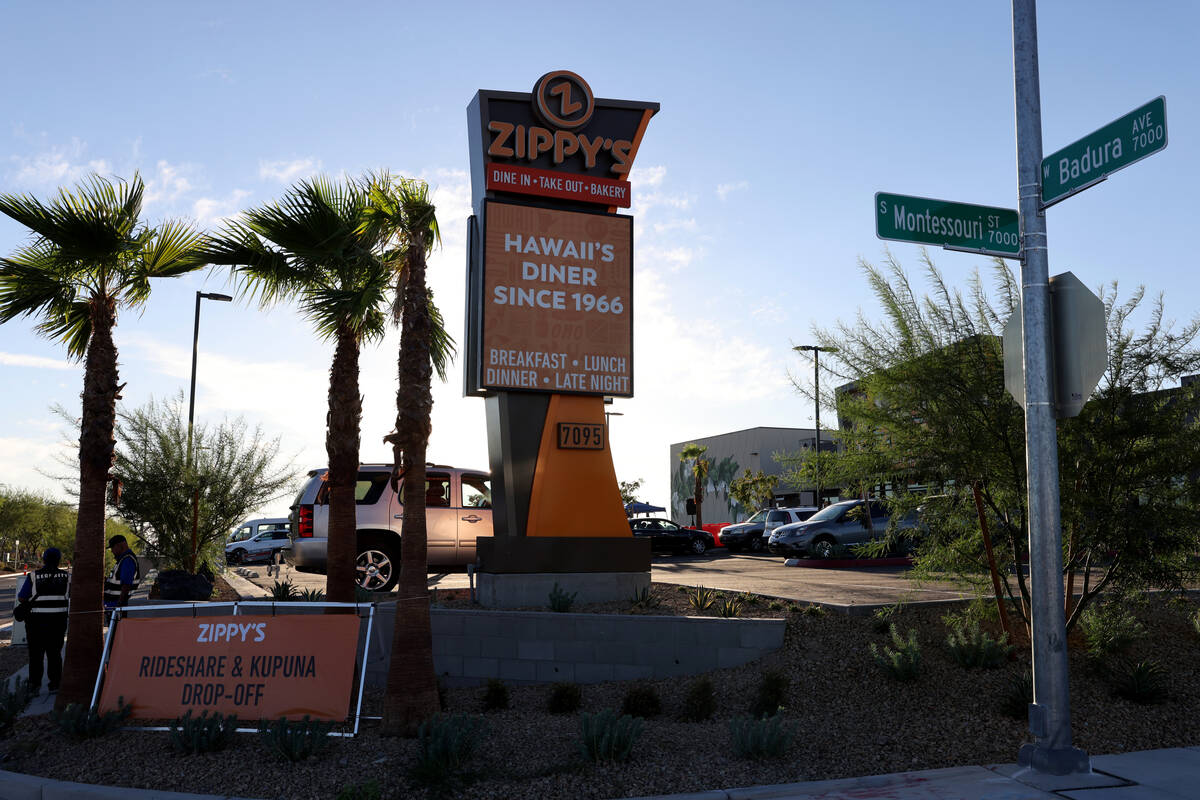 Zippy’s at the corner of Badura Avenue and Montessouri Street in southwest Las Vegas, is ...