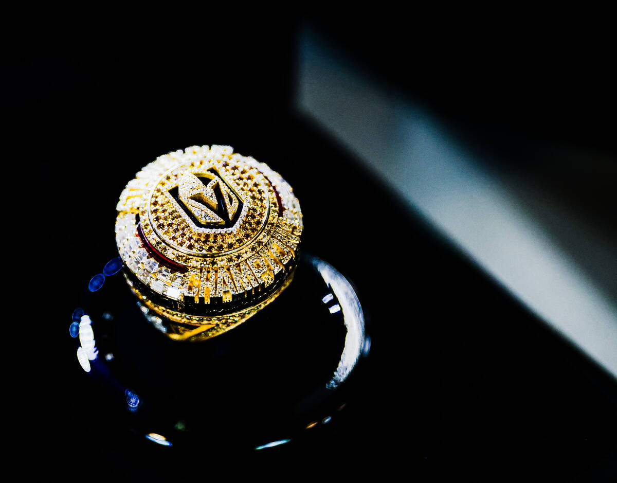 Watch: Golden Knights have stunning Stanley Cup ring