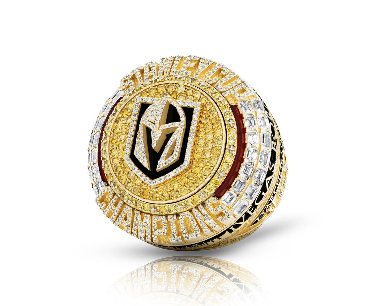 Golden Knights get Stanley Cup championship rings at ceremony