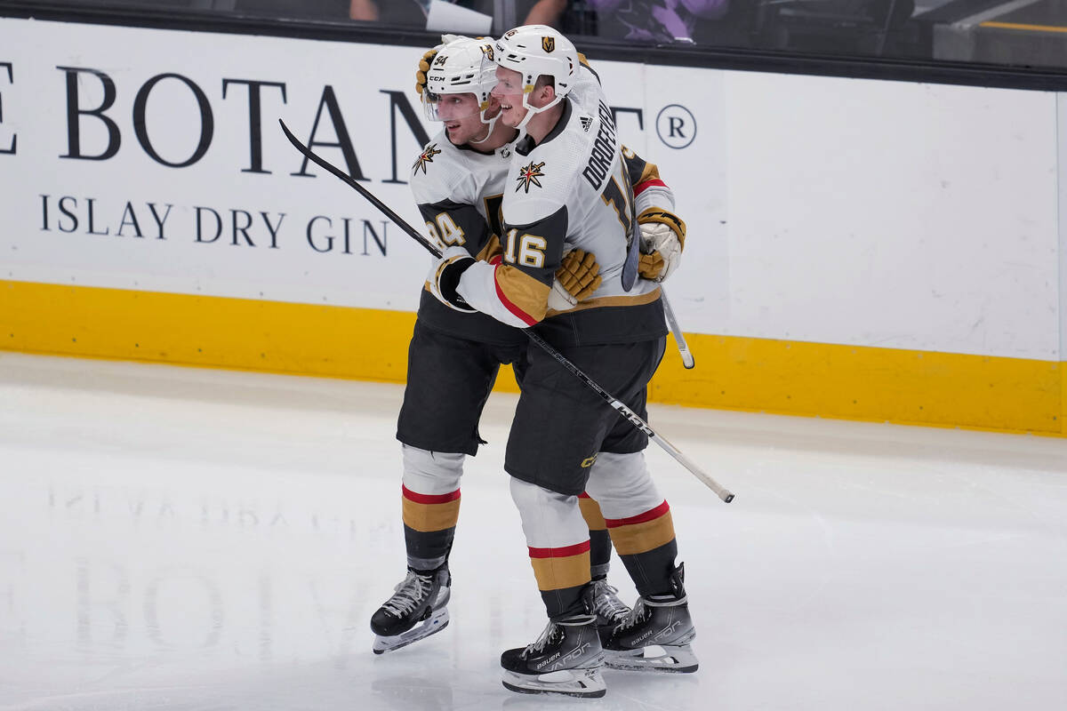 Carrier's late goal gives Golden Knights 2-1 win over Sharks