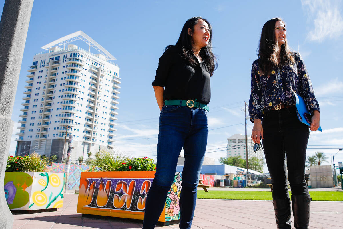 Weina Zhang, CEO and founder of Z Life, left, and Anna Olin, chief operating officer and co-fou ...