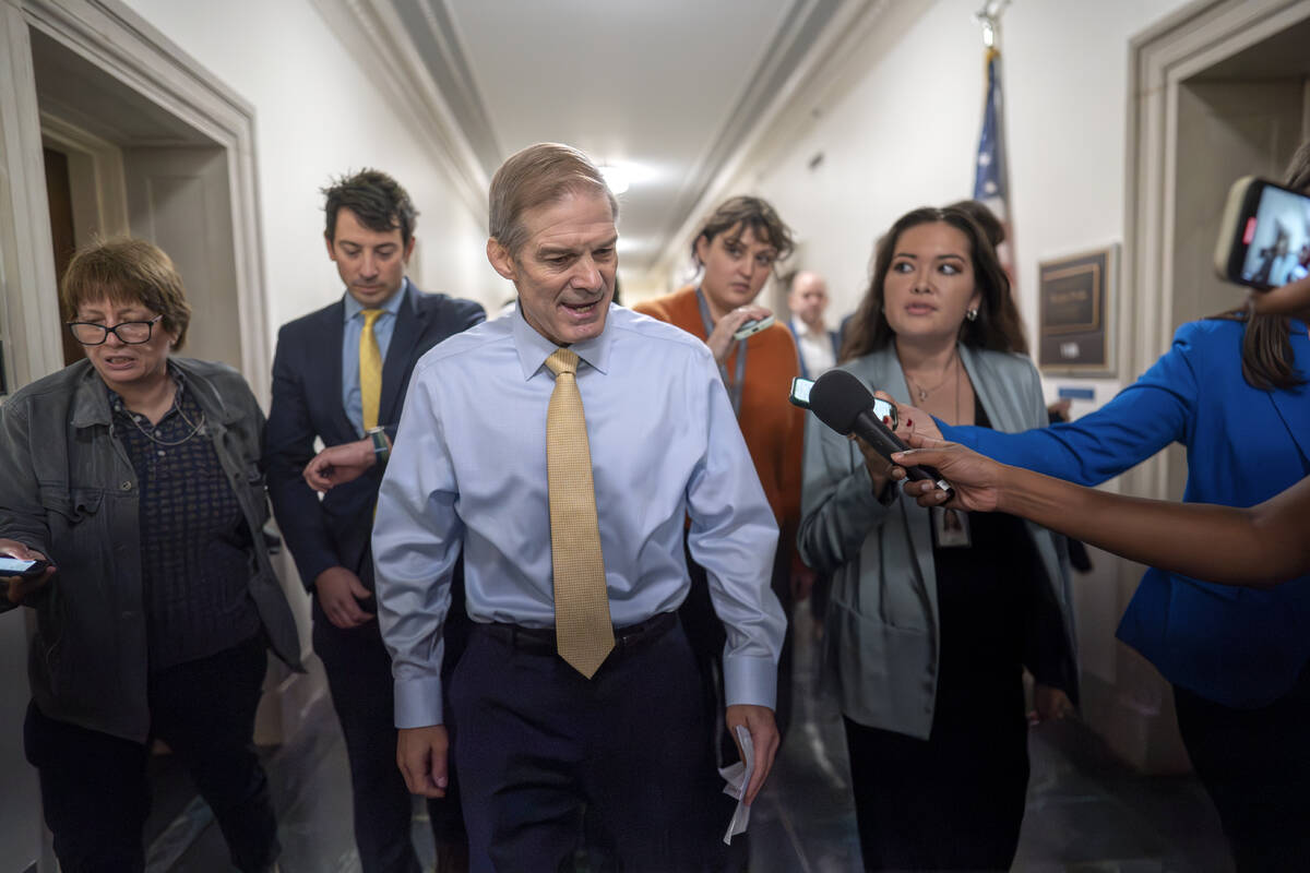 Rep. Jim Jordan, R-Ohio, chairman of the House Judiciary Committee and a staunch ally of former ...
