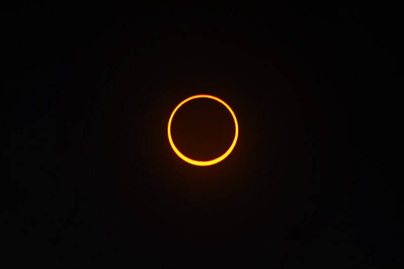 The annular solar eclipse observed from Albuquerque, New Mexico, on Saturday, Oct. 14, 2023. (C ...